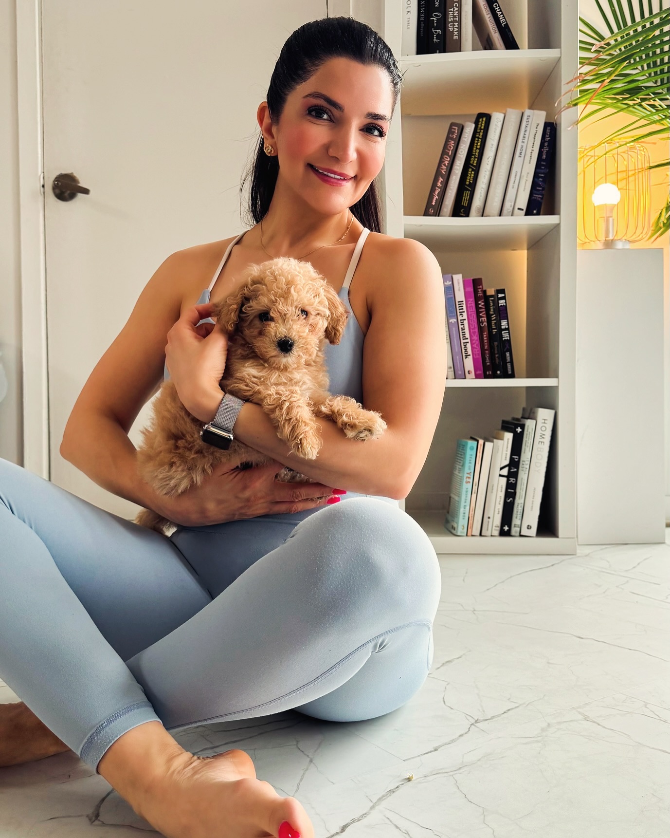 Puppy therapy event